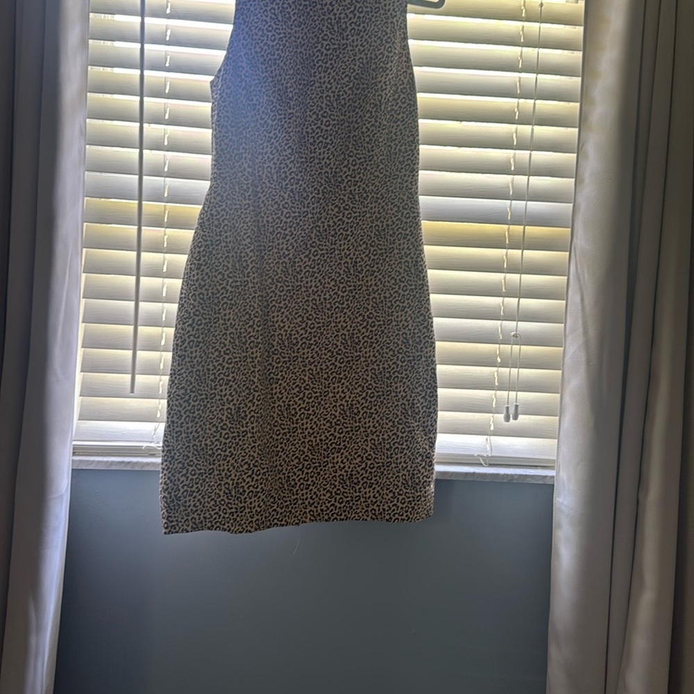 J. Crew leopard Sleeveless Dress